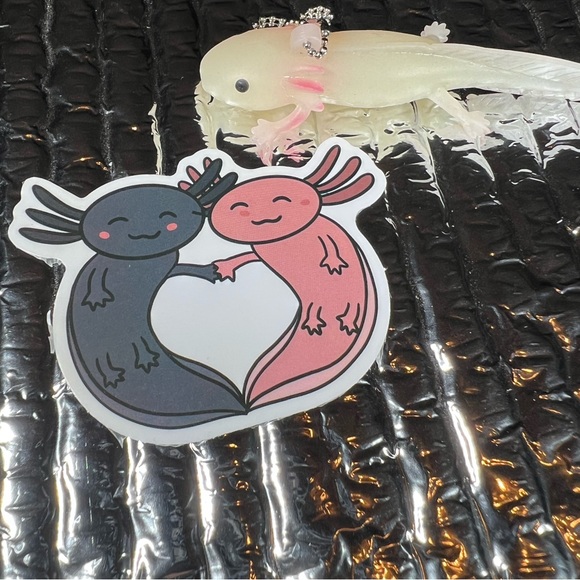 UNITY Axolotl Crazy Trending WaterProof Single Decor Accent Sticker - Picture 5 of 5